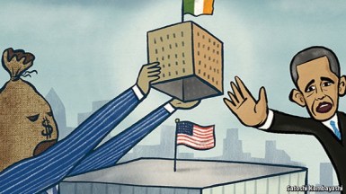 Corporations & Obama Cartoon